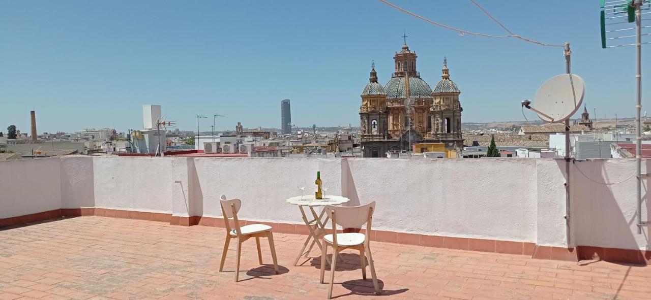 세비야 Apartamento Casco Historico Con Atico. 아파트 외부 사진